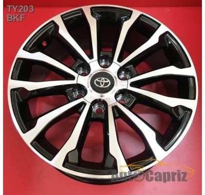 Диски Replica TY203 BKF R18 W7.5 PCD6x139.7 ET25 DIA106.2